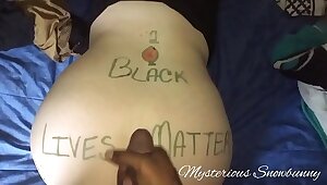 Met At Protest Ended Up Pounded Doggystyle Camouflaged In Cum #BLM #BLACKLIVESMATTER